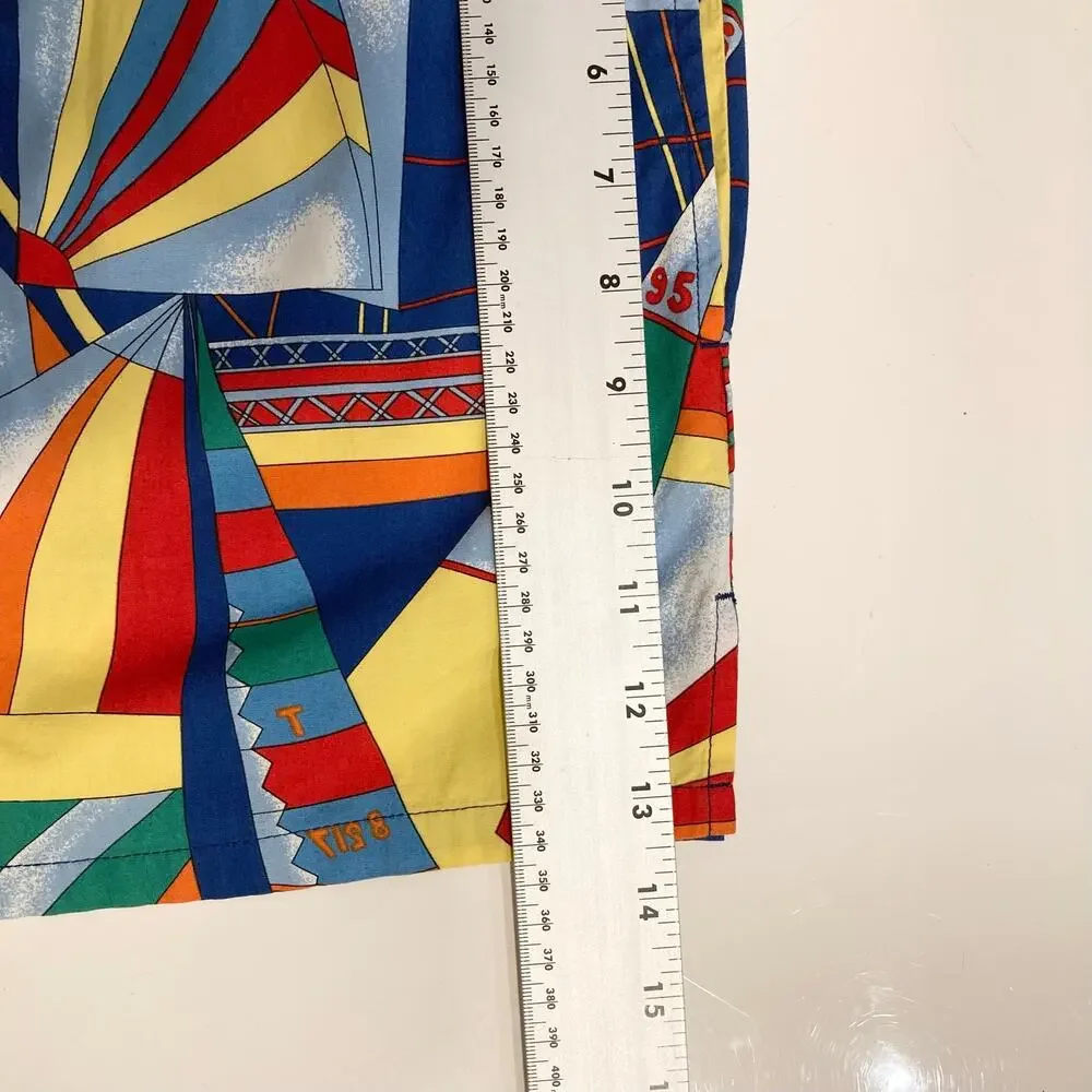 GOTTEX Shorts L 3.5”Ins Swim Air-Balloon Abstract Multi Colorful Pocket Lined